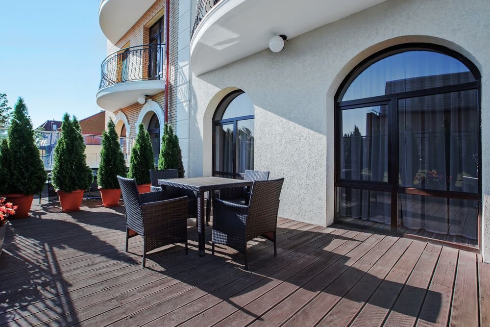 Апартаменты 2-местный 2-комнатный (с террасой)